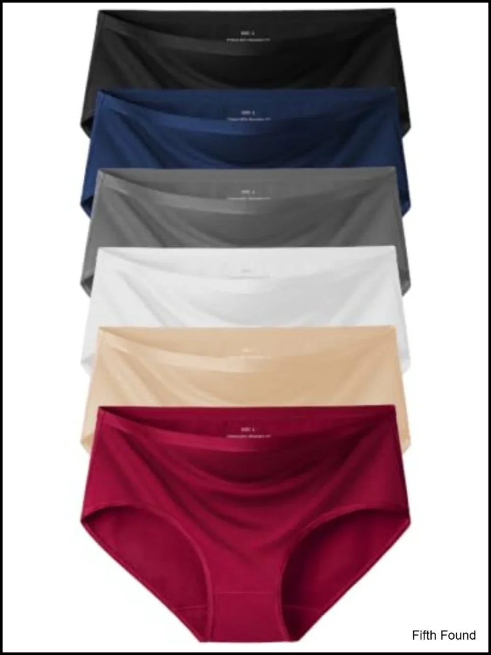 Cotton Hipster Panties for Women: Mid Rise Cheeky Full Coverage Briefs 6-Pack
